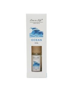 Oil fragrance, assorted, glass, clear