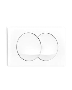 Push buton for"Delta20" two buttons tank white-115.100.11.1