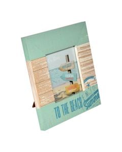 PHOTO FRAME WOOD 3ASS CLR