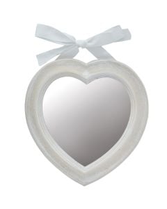 Beige, wooden frame, 26xH 27 cm