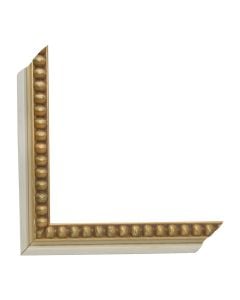 Wooden moulding decor, F/157/FO, white