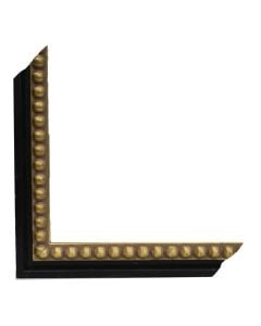 Wooden moulding decor, F/157/FO, black