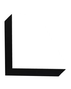 Wooden moulding decor, 41, black square
