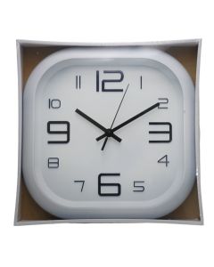 Wall clock, metal/glass, metal/plastic, colorful, 30 cm