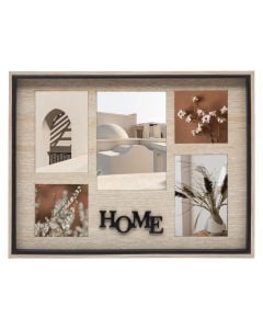 Photo frame, Ewen, mdf, brown, 41.5xH31.8 cm