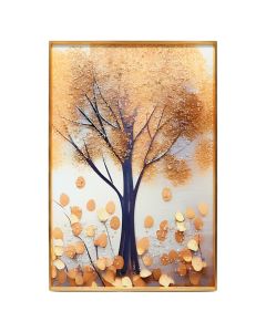 Printed picture ''Leaves'', kornizë MDF, colorful, 40 x 60 cm