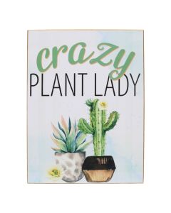 Printed picture ''Plant Lady'', kornizë MDF, colorful, 38 x 52 cm