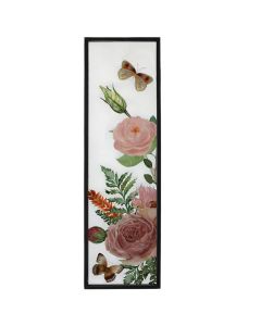 Printed picture, Nature, wooden frame, colorful, 34xH120 cm