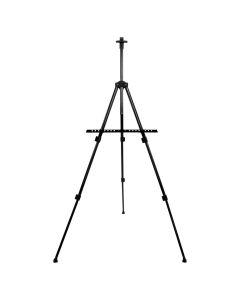 Easel with carry bag, metal, black, H162 cm