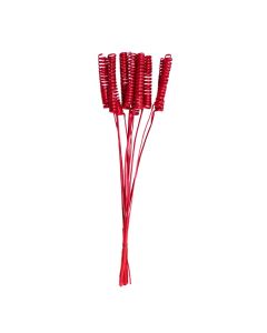 Natural dried flowers, red, 60 cm