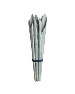 Natural dried flowers, silver, 35-38 cm