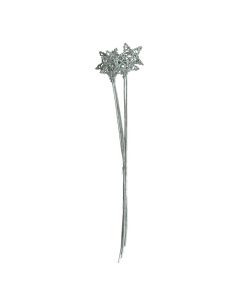 Natural dried flowers, silver, 50 cm