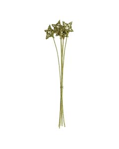 Natural dried flowers, golden, 50 cm