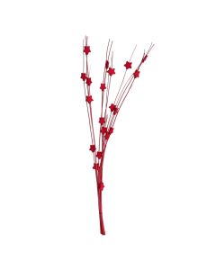 Natural dried flowers, red, 70 cm