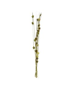 Natural dried flowers, golden, 70 cm
