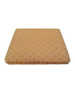 Bedspread, double, CUBA, cotton dhe polyester, orange, 250x260 cm