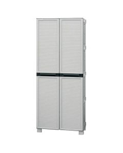 Plastic brooms holder cabinet 70x39xH172cm.