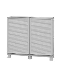 Plastic cabinet, 100x39xH92cm