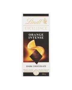 Chocolate, Lindt, Excellence, orange, cocoa 48%, 100 gr