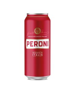 Beer, Peroni, can, 0.5 Lt, 4.7% alcohol
