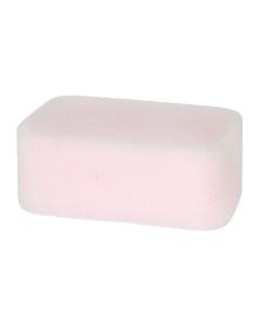 SOFFICI CAREZZE delicate bath sponge 12.2x8.2xH5cm