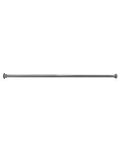 22 mm straight shower curtain rod. 75-125