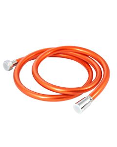 Shower hose shining red