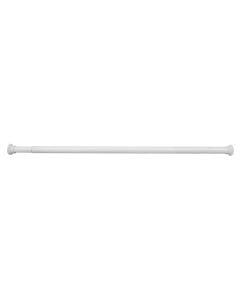 Shower rod white extensible 75-125 cm