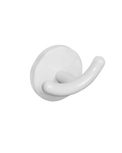 One robe hooks white