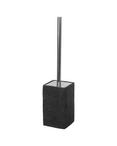 Syl brush holder slate grey