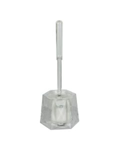 Diamante-Toilet brush with SAN holder