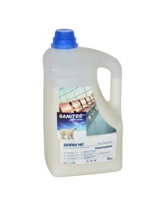 Cleaning detergent, "Sanitec", for floor, 5000 ml, white, fragrance,1 piece