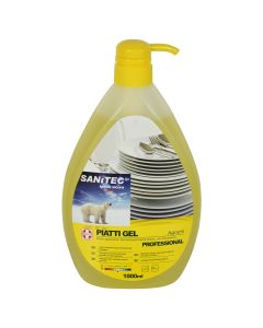 Cleaning detergent, "Sanitec", dishwashing ,1 lt, agrume, 1 piece