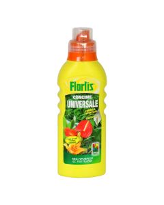 Fertilizer, Flortis, bottle/570 gr, studied on purpose to supply all plants at home