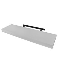 Floating shelf, 120x23x5 cm, white