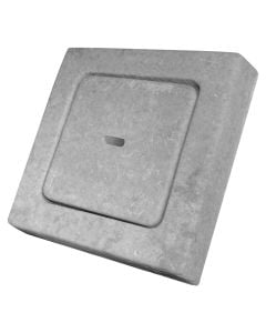 Catchpit cover, concrete, 10.5x60x60 cm, max 10 ton, concrete quality 250
