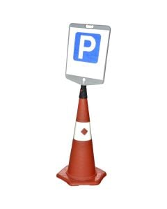 Parkim, konik me tabele 'P', me mbushje me uje