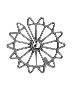 Concrete circular spacer, , Dakota, plastic, 40x4x12 mm, gray