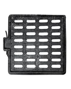 Catchpit grating, cast-iron, 45x45 cm, class B 125