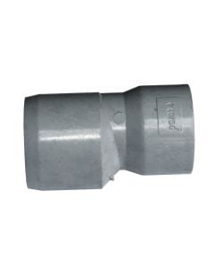 Long reducing PVC Ø40xØ50mm,  gray