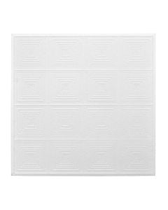 Decorative board for hanging ceilings, Bovelacci SORRENTO, polisterin, 60x60x2 cm
