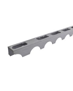 Bridge shaped spacer for formwork, Dakota, plastic, h 25 mm x 2000 mm