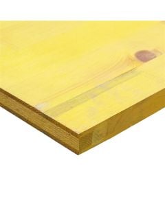 Yellow wooden panels 2.7x50x300