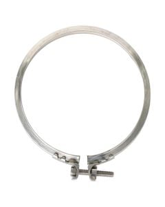 Blocking pipe clamp, stainless  Ø100 mm
