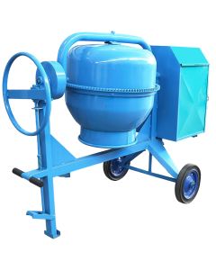 Small concrete mixer 180 liters, electric motor, 0.75 KW, 230 volts