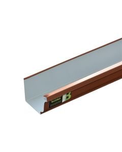 Discharge gutter - dark brown color