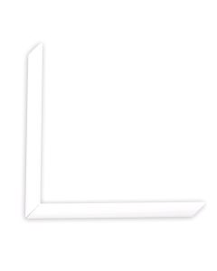 Polystiren moulding 2.85cm, item number167-A1001, color Glossy white