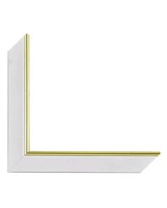 Wooden moulding decor   PPT 2.5, color white+ar,3.00ml