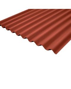 Guttapral sheet, 85.5x200 cm, roofs covering, red