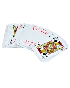 Plastic playing cards